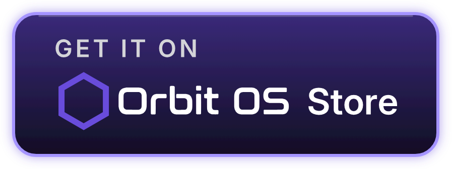 Get it on Orbit OS Store